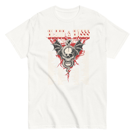 [ID: 438-G236] Blood & Basss - Snake and Skull Unisex Classic Tee