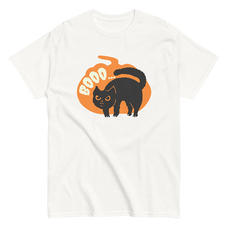 [ID: 438-G251] Boo - Scay Cute Cat Unisex Classic Tee