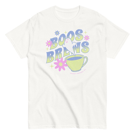 [ID: 438-G254] Boos + Brews - Halloween Unisex Classic Tee