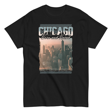 [ID: 438-G257] Born and Raised Unisex Classic Tee