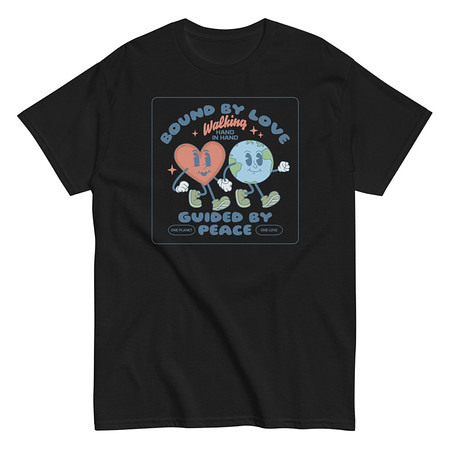 [ID: 438-G272] BOUND BY LOVE Unisex Classic Tee