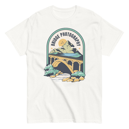 [ID: 438-G285] Bridge Photography - Scenic Unisex Classic Tee
