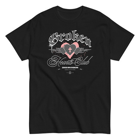 [ID: 438-G287] Broken Hearts Club Unisex Classic Tee