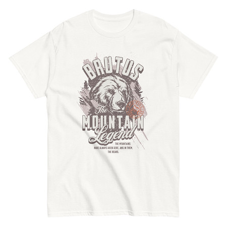 [ID: 438-G292] Brutus Mountain Legend Unisex Classic Tee