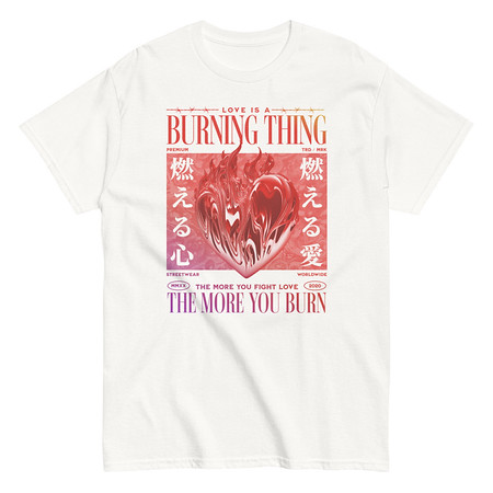 [ID: 438-G299] Burning Thing Unisex Classic Tee