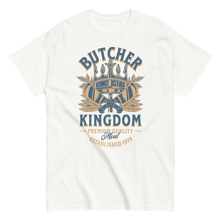 [ID: 438-G301] Butcher Kingdom - Royal Unisex Classic Tee
