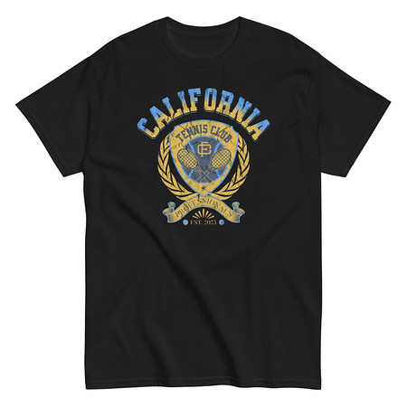 [ID: 438-G319] CALIFORNIA TENNIS PROFESSIONALS Unisex Classic Tee