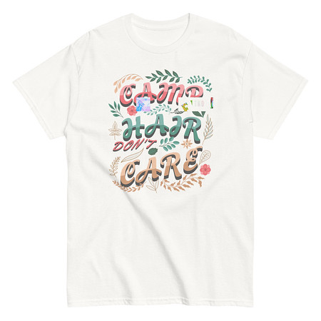 [ID: 438-G321] Camp Hair Don't Care Unisex Classic Tee