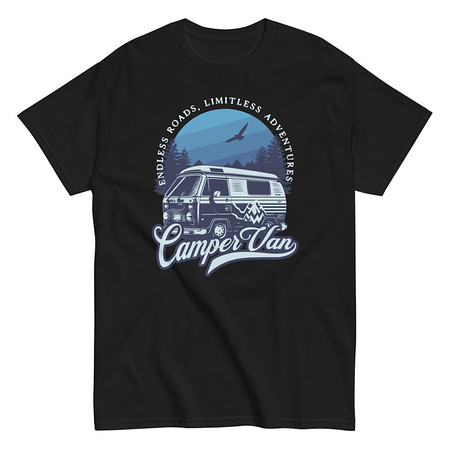 [ID: 438-G323] Campervan Unisex Classic Tee