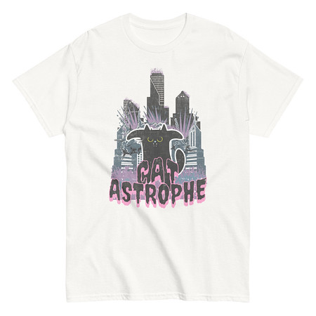 [ID: 438-G340] cat-astrophe Unisex Classic Tee