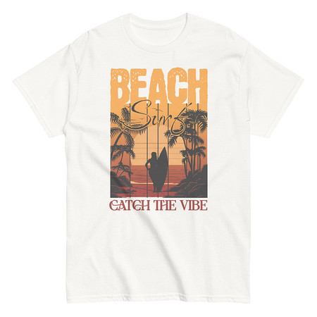 [ID: 438-G342] Catch the Vibe Unisex Classic Tee
