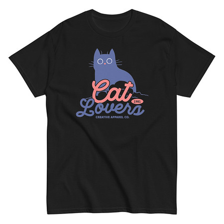 [ID: 438-G347] Cats Lovers Unisex Classic Tee