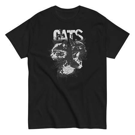 [ID: 438-G349] Cats Unisex Classic Tee