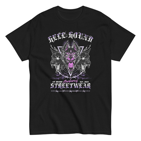 [ID: 438-G354] Cerberus Hell Hound Streetwear - Dark Aesthetic Unisex Classic Tee