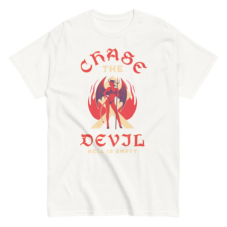 [ID: 438-G359] Chase The Devil Unisex Classic Tee
