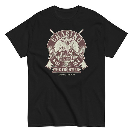 [ID: 438-G360] Chasing the Frontier Unisex Classic Tee