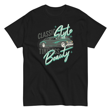 [ID: 438-G386] Classic Style Timeless Beauty Unisex Classic Tee