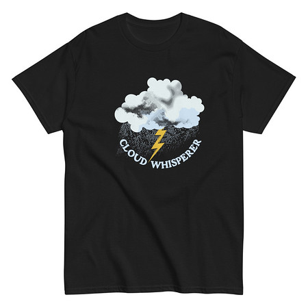 [ID: 438-G387] Cloud Whisperer - Rainy Weather Unisex Classic Tee