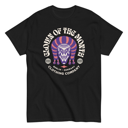 [ID: 438-G389] Clown of the Month Unisex Classic Tee