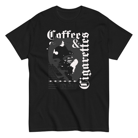 [ID: 438-G392] Coffee & Cigarettes Unisex Classic Tee