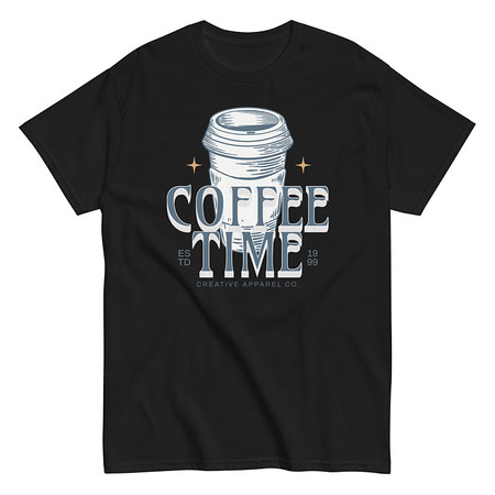 [ID: 438-G404] Coffee Time Unisex Classic Tee