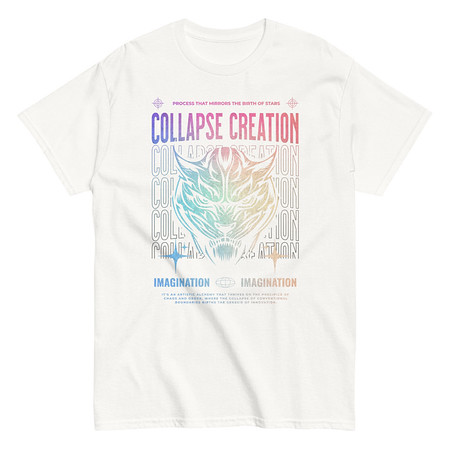 [ID: 438-G406] Collapse Creation Unisex Classic Tee