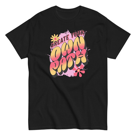 [ID: 438-G431] Create Your Own Path Unisex Classic Tee