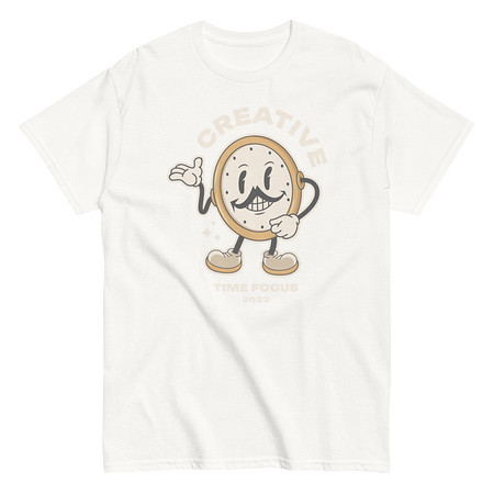 [ID: 438-G433] Creative Time Unisex Classic Tee