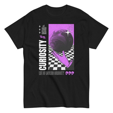 [ID: 438-G442] Curiosity Streetwear Unisex Classic Tee