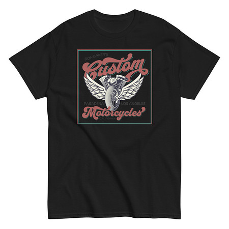[ID: 438-G445] custom motorcycle  Unisex Classic Tee