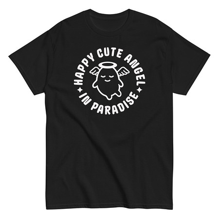 [ID: 438-G449] Cute Angel - Wings Unisex Classic Tee