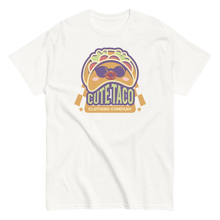 [ID: 438-G454] Cute Taco - Colorful Mexican Tortilla Unisex Classic Tee