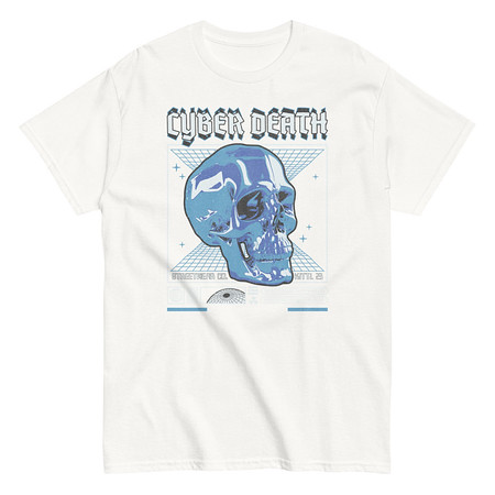 [ID: 438-G457] Cyber Death - Skull Unisex Classic Tee