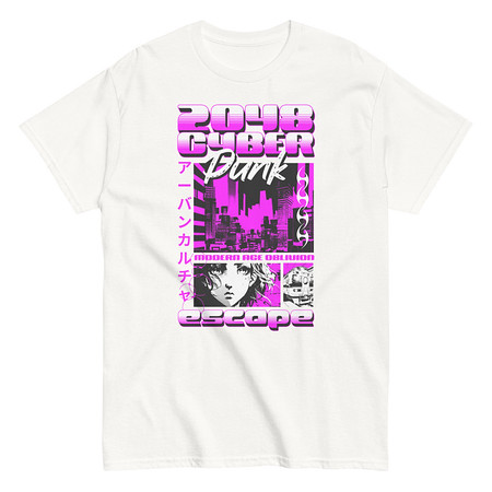 [ID: 438-G458] Cyber Punk Escape - Japanese Anime Unisex Classic Tee