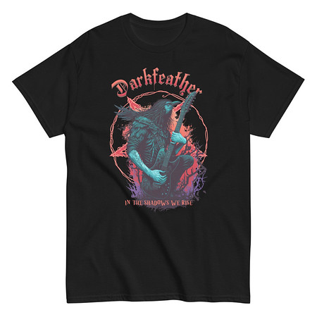 [ID: 438-G468] DARKFEATHER Unisex Classic Tee
