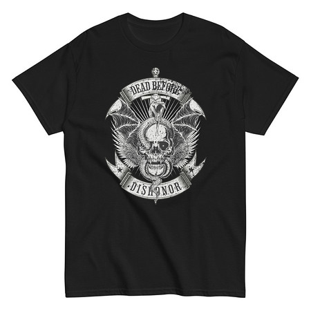 [ID: 438-G472] DEAD BEFORE DISHONOR Unisex Classic Tee