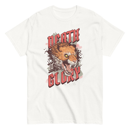 [ID: 438-G479] Death or Glory - Fierce Animal Unisex Classic Tee