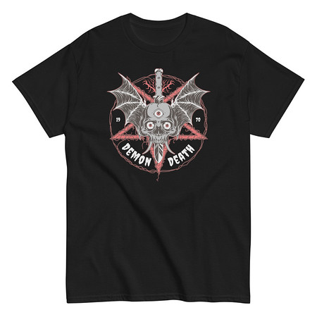 [ID: 438-G486] DEMON DEATH Unisex Classic Tee