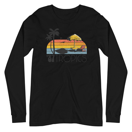 [ID: 356-G2] '87 Tropics Unisex Long Sleeve Tee