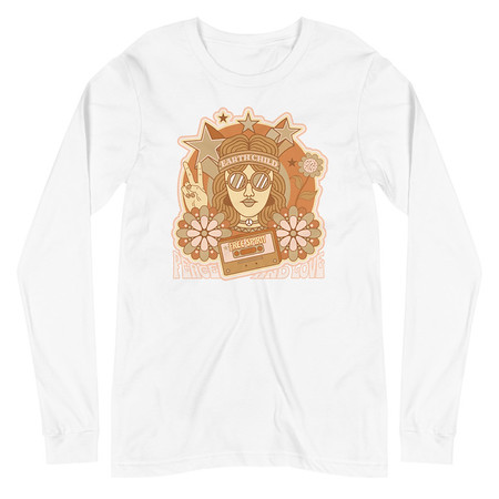 [ID: 356-G11] 60s tee design Unisex Long Sleeve Tee