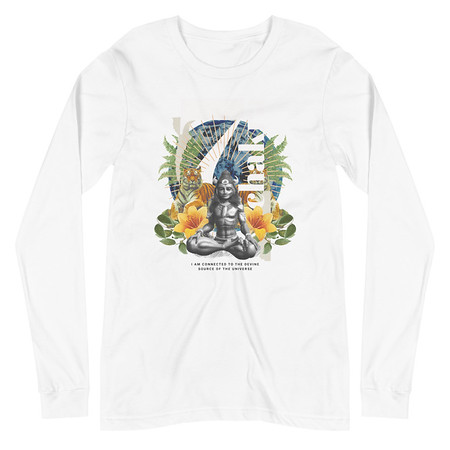 [ID: 356-G12] 7 Chakra Unisex Long Sleeve Tee