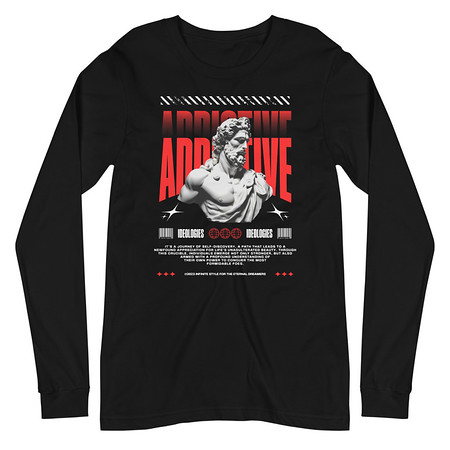 [ID: 356-G22] Addictive Unisex Long Sleeve Tee