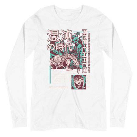 [ID: 356-G34] Age of Chaos - Japanese Anime Unisex Long Sleeve Tee