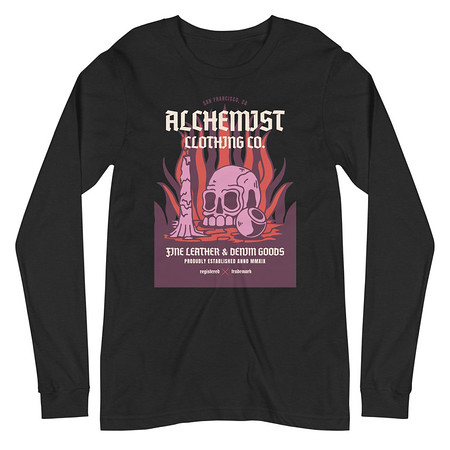 [ID: 356-G37] Alchemist Clothing Co. - Halloween Unisex Long Sleeve Tee