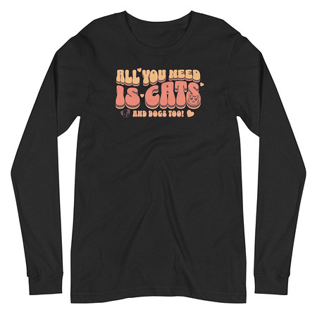 [ID: 356-G52] All You Need Unisex Long Sleeve Tee