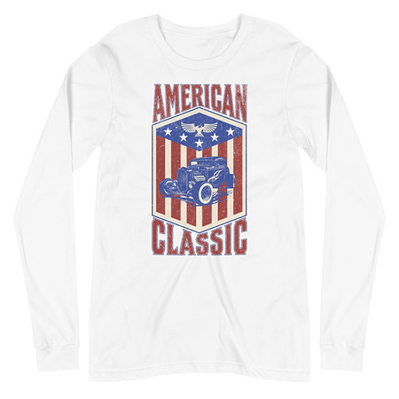 [ID: 356-G66] american classic Unisex Long Sleeve Tee