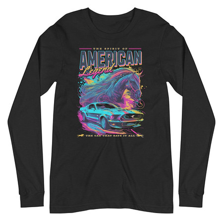 [ID: 356-G74] American Legend Unisex Long Sleeve Tee