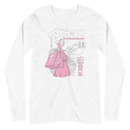 [ID: 356-G91] Anti Consumerism - Futuristic Unisex Long Sleeve Tee