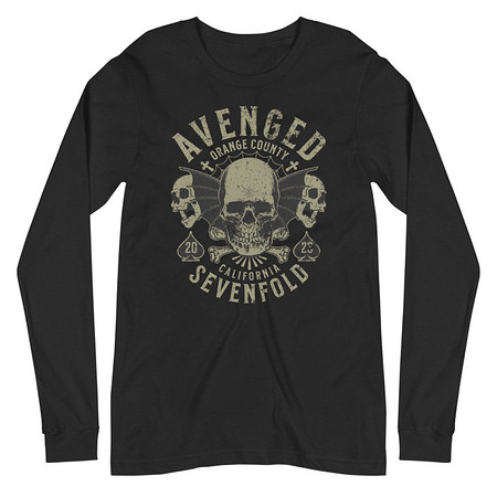 [ID: 356-G117] AVENGED SEVENFOLD Unisex Long Sleeve Tee