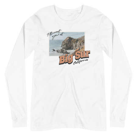 [ID: 356-G205] Big Sur, Cali Unisex Long Sleeve Tee
